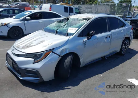 2020 Toyota Corolla Se z USA, uszkodzony, nr VIN 5YFS4RCE3LP042441